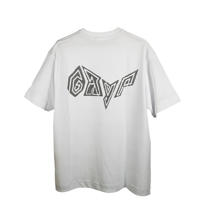 T-SHIRT STONE AGE BLANC