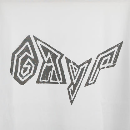 T-SHIRT STONE AGE BLANC