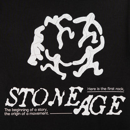T-SHIRT STONE AGE NOIR